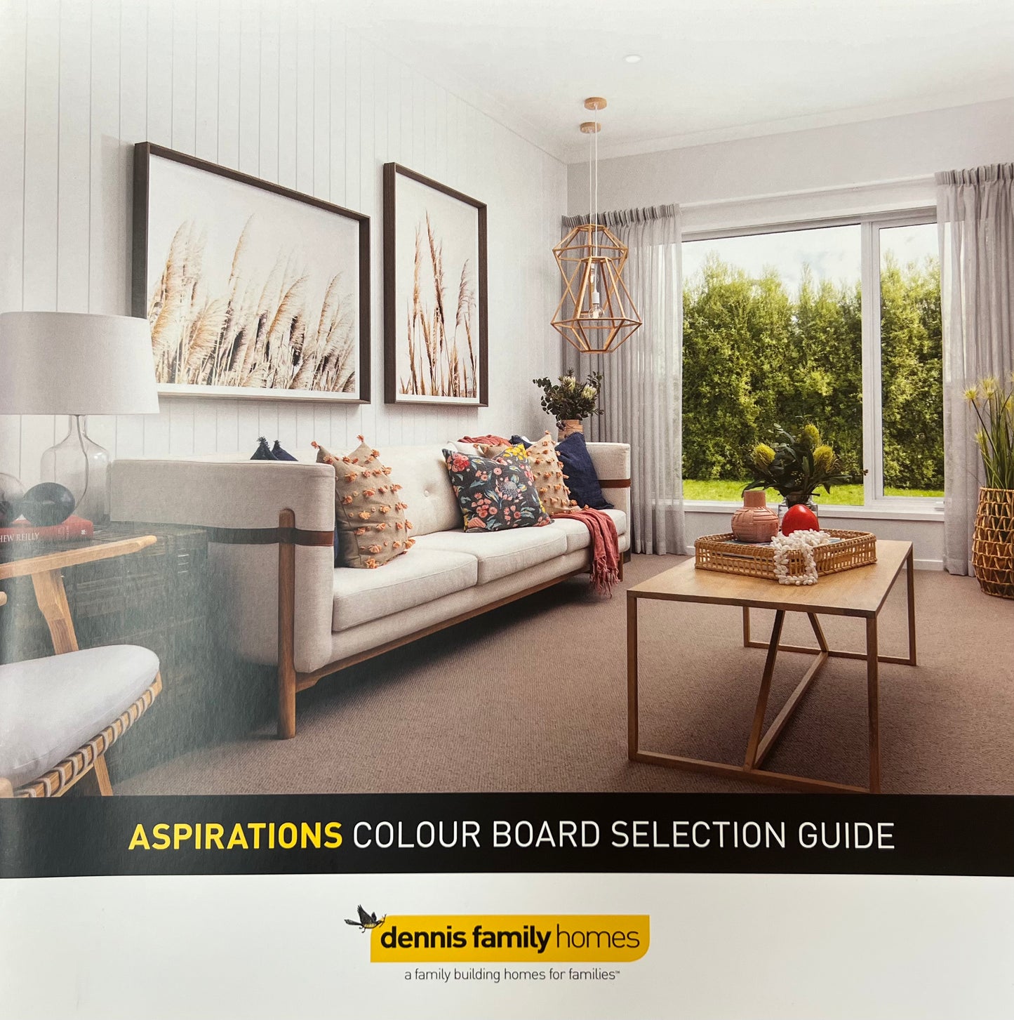 Aspirations colour board selection guide DFH8327